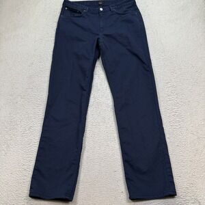 Quince Men Comfort Stretch Traveler 5-Pocket Pants 32X32 (Fits 32x30) Blue